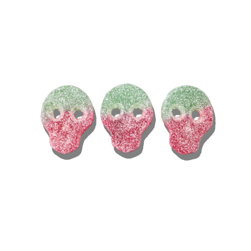 Fizzy Watermelon Skulls